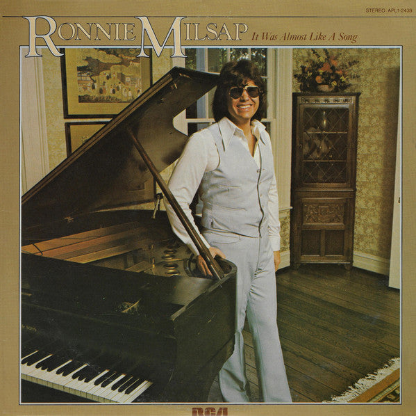 Ronnie Milsap : It Was Almost Like A Song (LP, Album, RE)