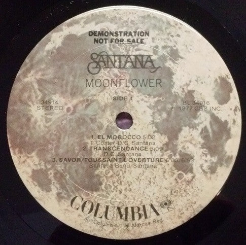 Santana : Moonflower (2xLP, Album, Promo)