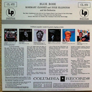 Rosemary Clooney And Duke Ellington : Blue Rose (LP, Album, Mono, RE, 180)