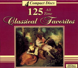 Various : 125 All Time Classical Favorites (4xCD, Comp + Box)