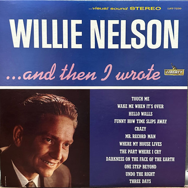 Willie Nelson : ... And Then I Wrote (LP, Album)