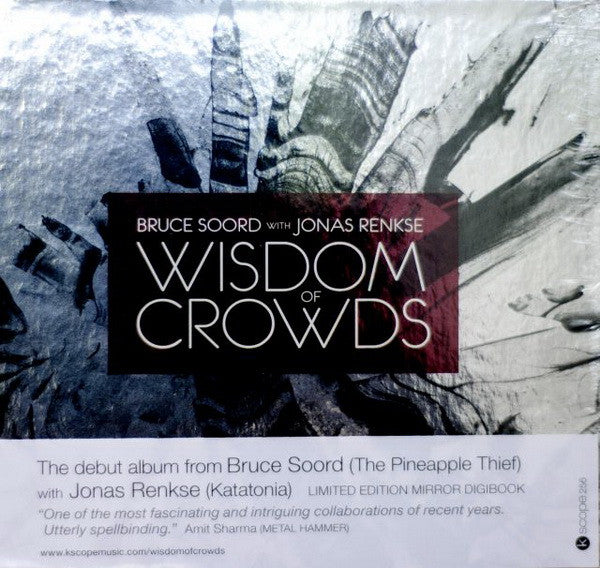 Bruce Soord With Jonas Renkse - Wisdom Of Crowds : Wisdom Of Crowds (CD, Album, Ltd, Mir)