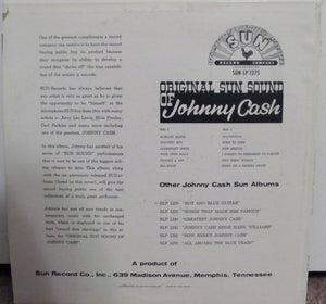 Johnny Cash : Original Sun Sound Of Johnny Cash (LP, Album)