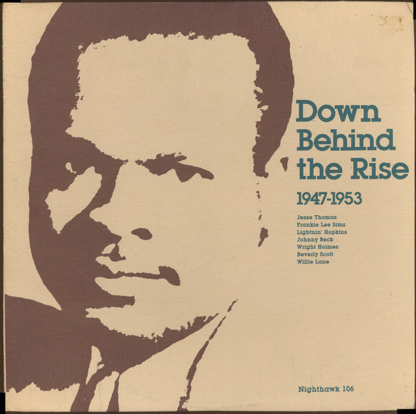 Various : Down Behind The Rise 1947-1953 (LP, Comp, Mono)