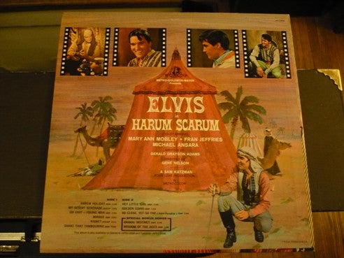 Elvis Presley : Harum Scarum (LP, Album, RE)
