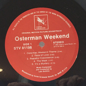 Lalo Schifrin : The Osterman Weekend (LP, Album, Tra)