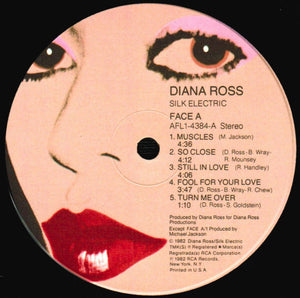 Diana Ross : Silk Electric (LP, Album, Gat)