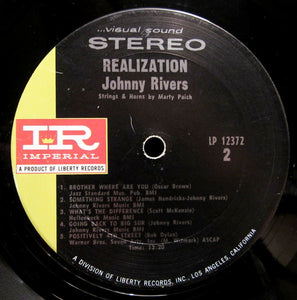 Johnny Rivers : Realization (LP, Album, Gat)