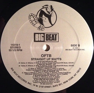 OFTB* : Straight Up Watts (LP, Album)