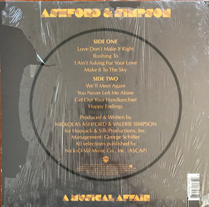 Ashford & Simpson : A Musical Affair (LP, Album, Jac)