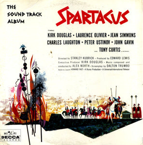 Alex North : Spartacus (The Sound Track Album) (LP, Album, Mono, Gat)