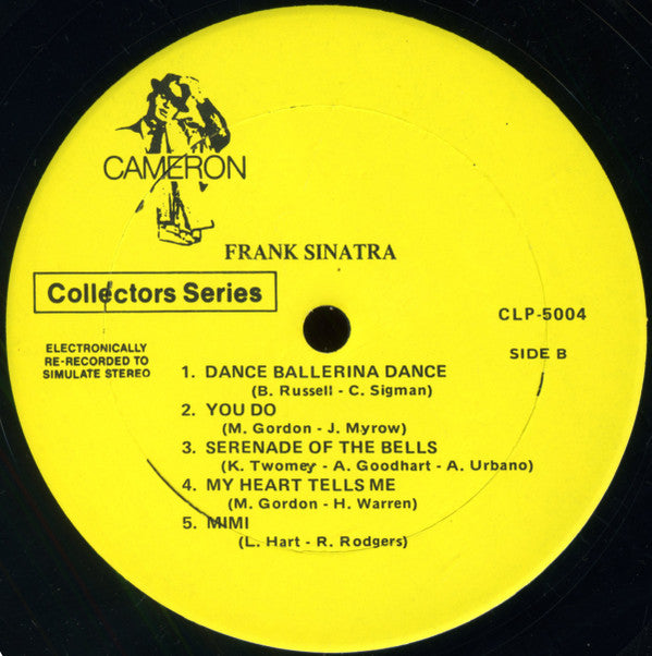 Frank Sinatra : Frank Sinatra (LP, Comp, Mono)