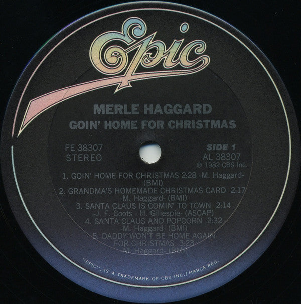 Buy Merle Haggard : Goin' Home For Christmas (LP, Album) Online