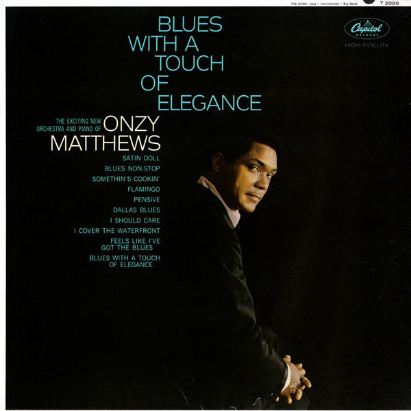 Onzy Matthews : Blues With A Touch Of Elegance (LP, Album, Mono)