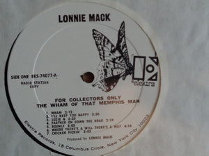 Lonnie Mack : For Collectors Only: The Wham Of That Memphis Man (LP, Album, Promo, RE)