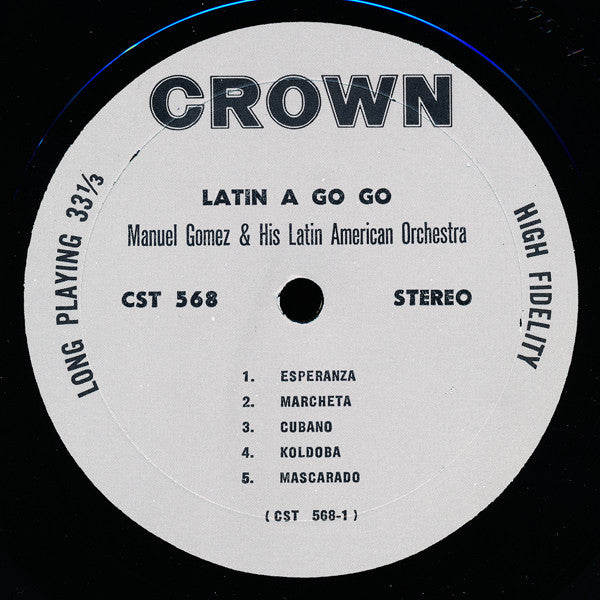 Eddie Gomez And His Latin American Orchestra : Latin A-Go-Go (LP)
