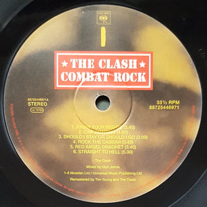 The Clash : Combat Rock (LP, Album, RE, 180)
