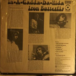 Iron Butterfly : In-A-Gadda-Da-Vida (LP, Album, M/Print, RP, CT )