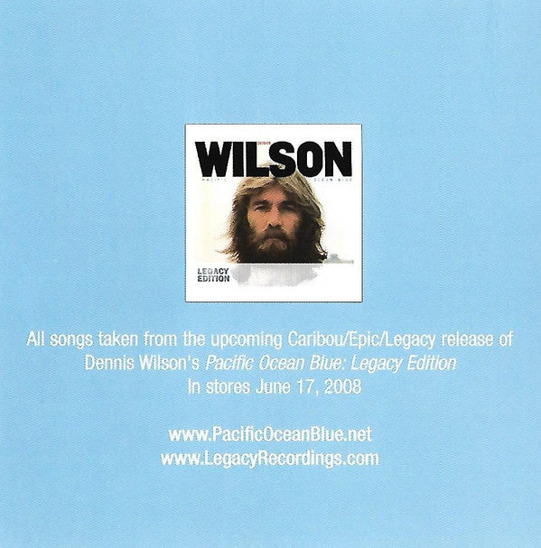 Dennis Wilson (2) : Pacific Ocean Blue & Bambu (CD, EP, Promo, Smplr)