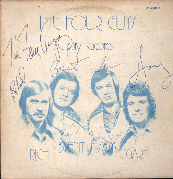 The Four Guys : Opry Encores (LP, Album)