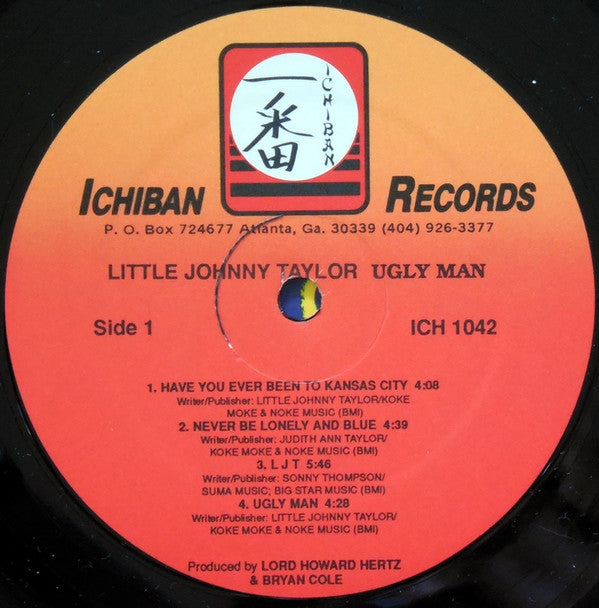 Little Johnny Taylor : Ugly Man (LP, Album)