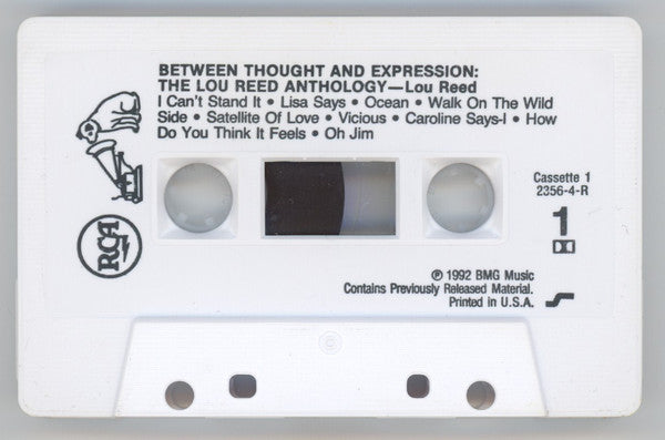 Lou Reed : Between Thought And Expression - The Lou Reed Anthology (3xCass, Comp + Box)