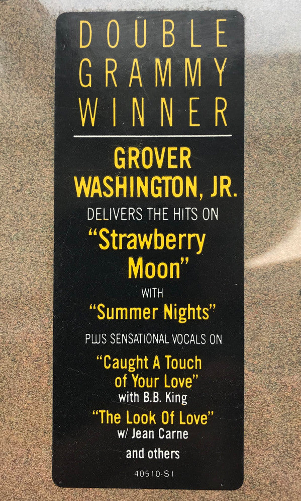 Grover Washington, Jr. : Strawberry Moon (LP, Album, Car)