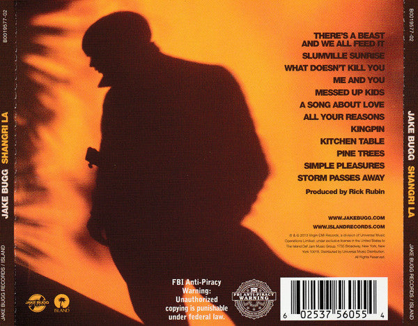 Jake Bugg : Shangri La (CD, Album)