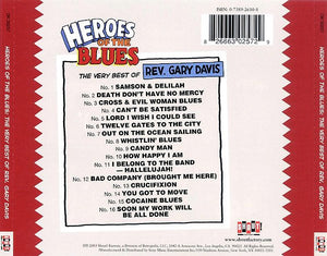 Buy Rev. Gary Davis : Heroes Of The Blues: The Very Best Of Rev