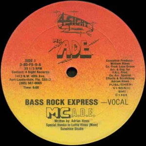 MC ADE : Bass Rock Express (12")