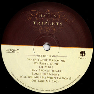 The Haden Triplets : The Haden Triplets (LP, Album)