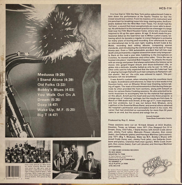 Arnett Cobb : The Wild Man From Texas (LP, Album)