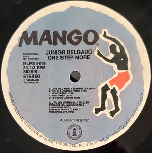 Junior Delgado : One Step More (LP, Album, Promo)