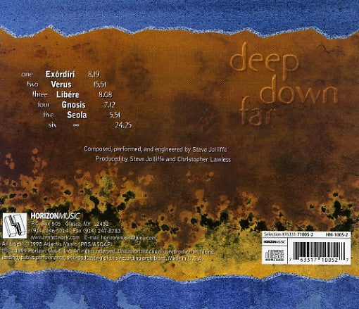 Steve Jolliffe : Deep Down Far (CD, Album)
