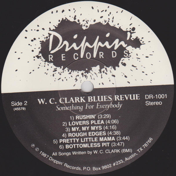 W. C. Clark Blues Revue : Something For Everybody (LP, Dir)