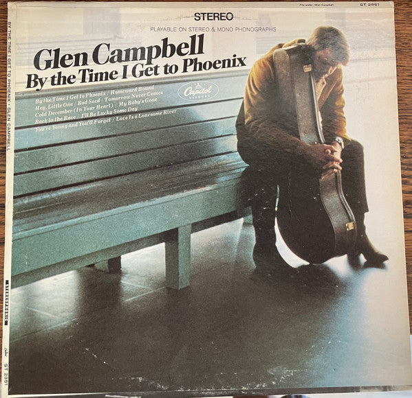 Glen Campbell : By The Time I Get To Phoenix (LP, Album, Scr)