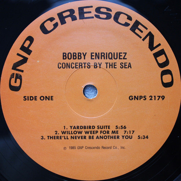 Bobby Enriquez : Live at Concerts By The Sea Vol.1 (LP, Album)