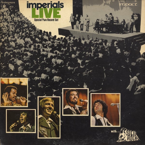 Imperials With… Solid Rock (7) : Live (2xLP, Album)