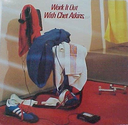 Chet Atkins : Work It Out With Chet Atkins C.G.P. (LP, Album, Pit)