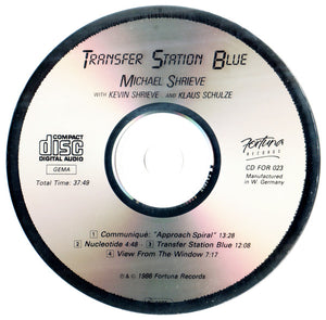 Michael Shrieve With Kevin Shrieve And Klaus Schulze : Transfer Station Blue (CD, Album)