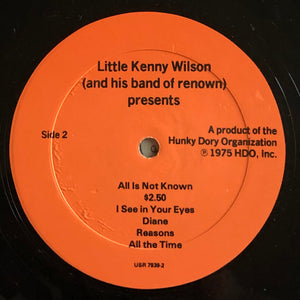 Little Kenny Wilson And His Band Of Renown : Flying Together And Other Short Subjects (LP, Album)