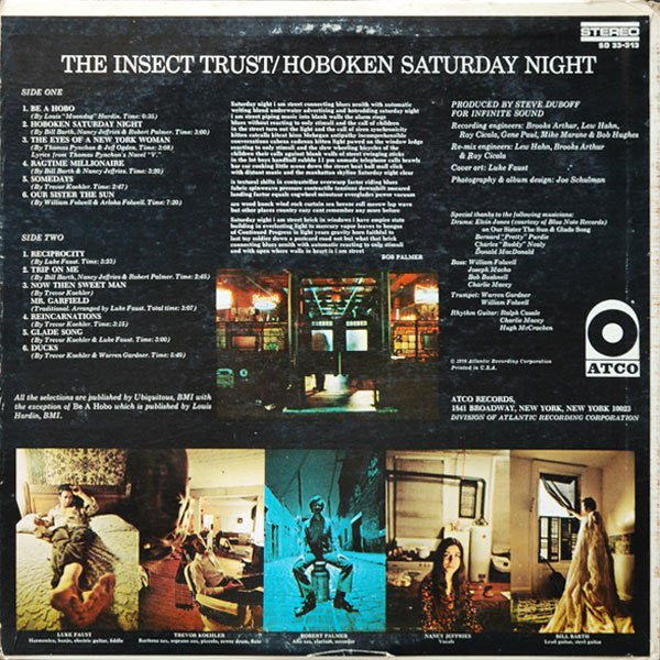 The Insect Trust : Hoboken Saturday Night (LP, Album, Promo, PR )