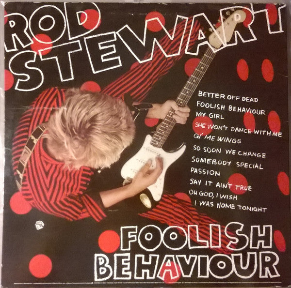 Rod Stewart : Foolish Behaviour (LP, Album, Mon)