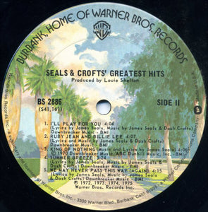 Seals & Crofts : Greatest Hits (LP, Comp)