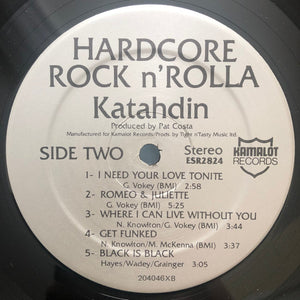 Katahdin : Hardcore Rock N' Rolla (LP, Album)