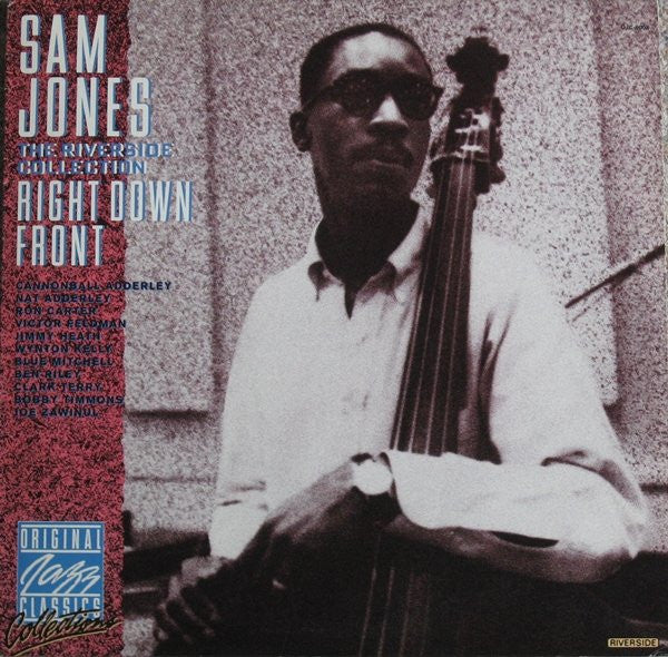 Sam Jones : Right Down Front - The Riverside Collection (LP, Comp, RM)