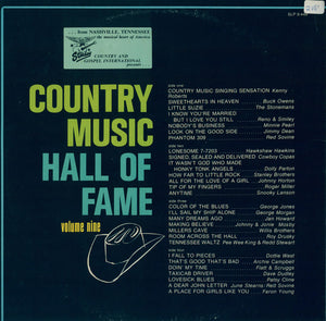 Various : Country Music Hall Of Fame Volume Nine (2xLP, Comp)