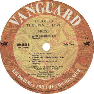 Frost* : Through The Eyes Of Love (LP, Album, RE)