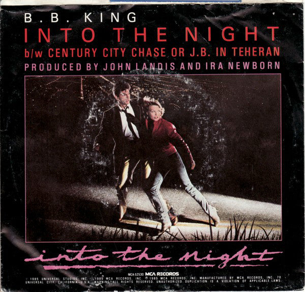 B.B. King : Into The Night (7", Single)