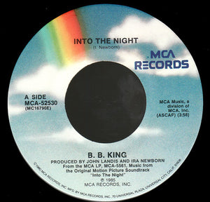 B.B. King : Into The Night (7", Single)